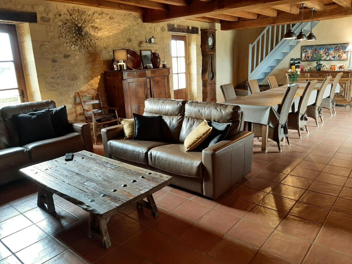 Chambre D'Hotes La Ferme De La Croix. Saint-Avit-Sénieur Exteriér fotografie
