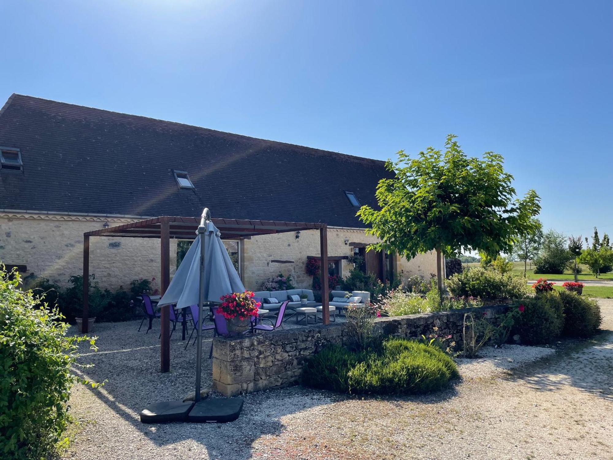 Chambre D'Hotes La Ferme De La Croix. Saint-Avit-Sénieur Exteriér fotografie