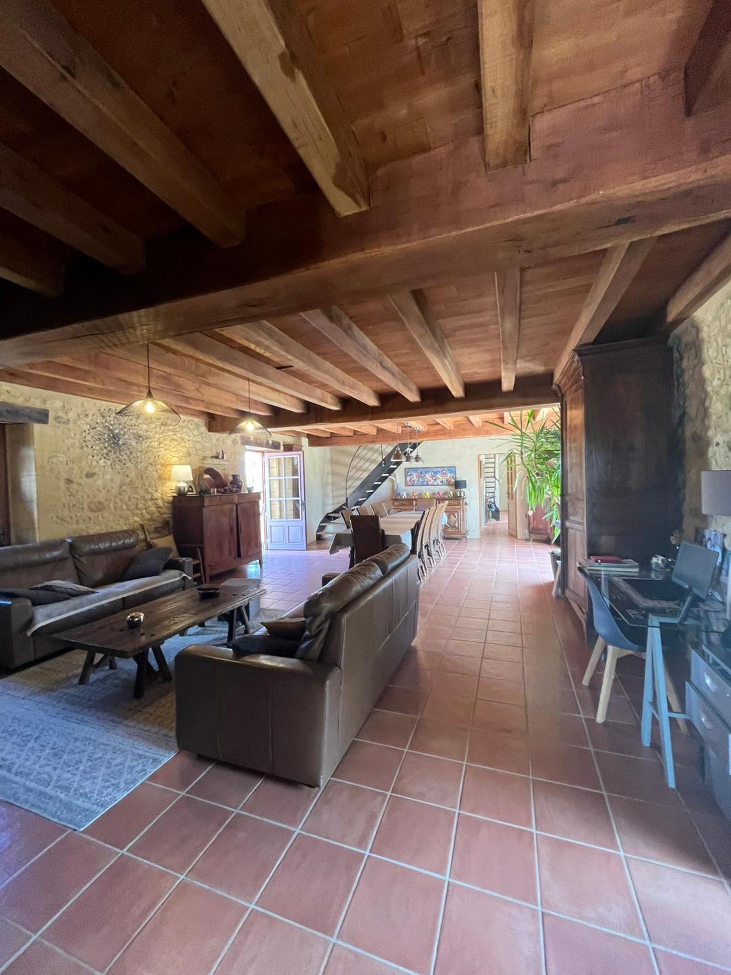 Chambre D'Hotes La Ferme De La Croix. Saint-Avit-Sénieur Exteriér fotografie