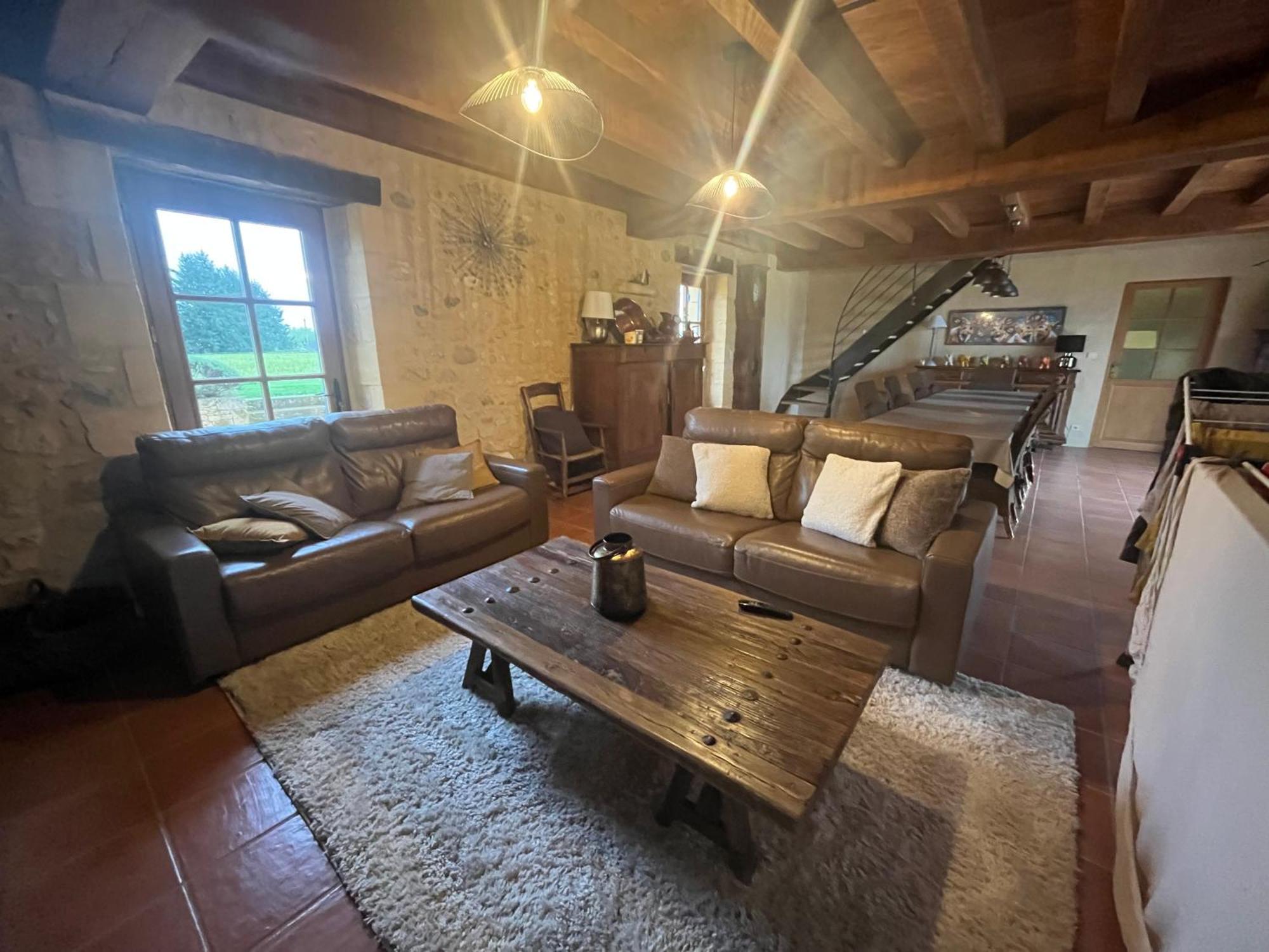 Chambre D'Hotes La Ferme De La Croix. Saint-Avit-Sénieur Exteriér fotografie
